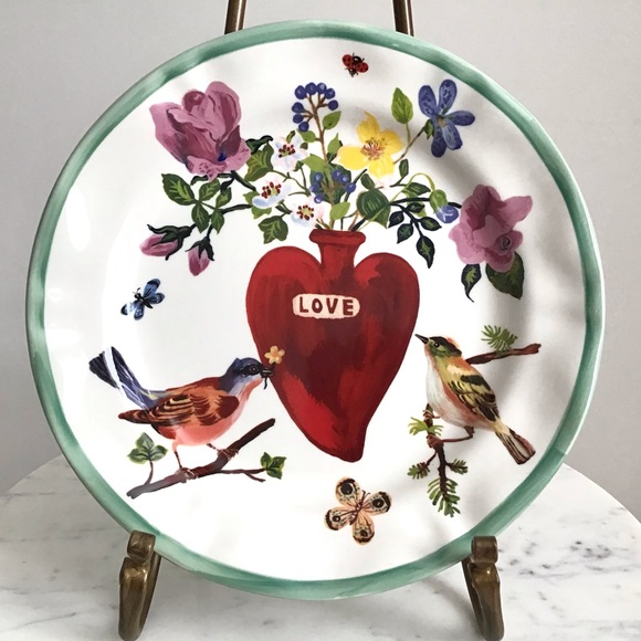 Anthropologie Nathalie Lete Dinner Plate New In Box - Picture 3 of 12